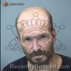 Mugshot of Cody Ryan Baker booked in Maricopa County, Arizona on October 25, 2026