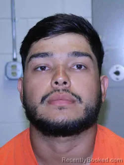 Mugshot of Oscar Alexis Gonzalez booked in Adams County, Iowa on September 3, 2026