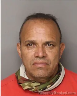 Mugshot of SANTOS SAUL CACERES booked in Lancaster County, South Carolina on March 17, 2026