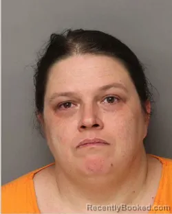 Mugshot of APRIL LYNN WEBER booked in Lancaster County, South Carolina on June 14, 2026