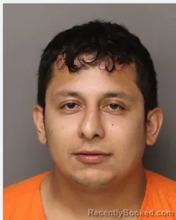 Mugshot of DANIEL GAMBOA OLIVOS booked in Lancaster County, South Carolina on July 10, 2026