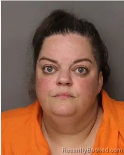 Mugshot of SARA ASHLEE WARREN booked in Lancaster County, South Carolina on July 25, 2026