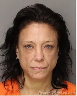 Mugshot of Jeannine Angeleke Boswell booked in Lancaster County, South Carolina on August 17, 2026