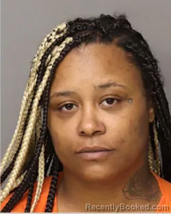 Mugshot of Jasmine Elia Marsh booked in Lancaster County, South Carolina on August 21, 2026