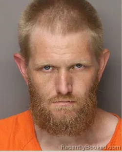 Mugshot of James Cory Hunter booked in Lancaster County, South Carolina on August 25, 2026