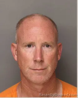 Mugshot of Steve Douglas Thompson booked in Lancaster County, South Carolina on August 29, 2026
