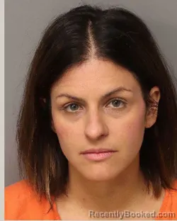 Mugshot of Jennifer Khoury Pope booked in Lancaster County, South Carolina on September 11, 2026