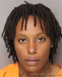 Mugshot of Zhiquerioning Ty'Kee-Asia Williams booked in Lancaster County, South Carolina on September 29, 2026