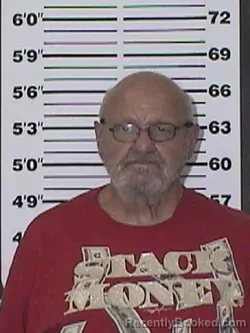 Mugshot of Melvin Leroy Sr Collis booked in Appanoose County, Iowa on October 8, 2026