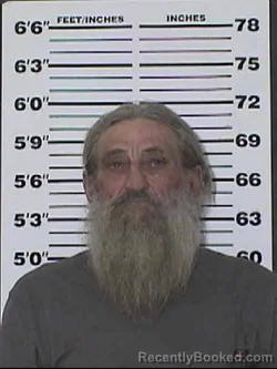 Mugshot of DALE EUGENE SR COSGROVE booked in Appanoose County, Iowa on May 21, 2026