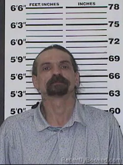 Mugshot of BRIAN GLEN HERR booked in Appanoose County, Iowa on March 19, 2026