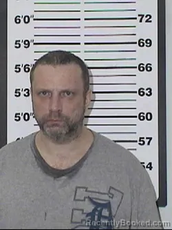 Mugshot of DERRICK EUGENE DUFFEY booked in Appanoose County, Iowa on March 26, 2026