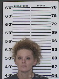 Mugshot of KIMBERLY RAE ROGERS booked in Appanoose County, Iowa on July 22, 2026