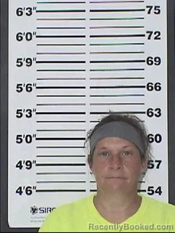 Mugshot of Donna Marie West booked in Appanoose County, Iowa on August 12, 2026