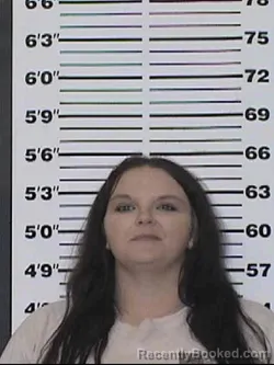 Mugshot of Kylie Renee Jones booked in Appanoose County, Iowa on September 26, 2026