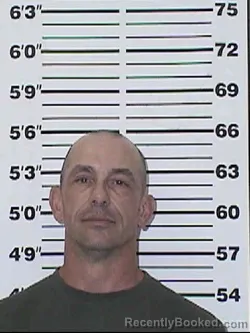Mugshot of Aaron Michael Rafferty booked in Appanoose County, Iowa on October 14, 2026