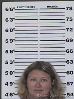 Mugshot of Kimberly Marie Butler booked in Appanoose County, Iowa on July 31, 2026