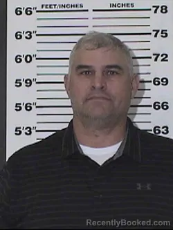 Mugshot of DEREK WADE GEORGE booked in Appanoose County, Iowa on March 19, 2026