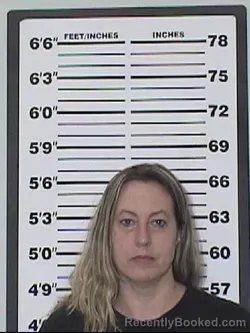 Mugshot of ELIZABETH DELORES DAVIS booked in Appanoose County, Iowa on March 21, 2026