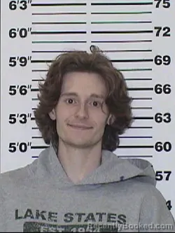 Mugshot of CADE STEVEN HOUSH booked in Appanoose County, Iowa on April 18, 2026