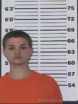 Mugshot of CHLOE MARCELLE MARKWICK booked in Appanoose County, Iowa on July 4, 2026
