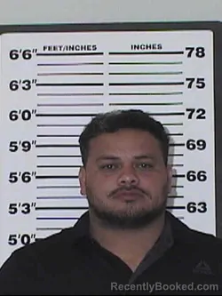 Mugshot of EDWIN RAMON RODRIGUEZ-ACUNA booked in Appanoose County, Iowa on July 4, 2026