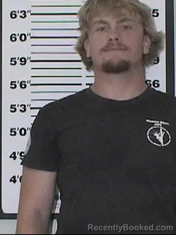 Mugshot of Liam Lukain Jackson booked in Appanoose County, Iowa on August 3, 2026