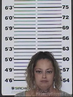 Mugshot of Jessica Ann Villanueva booked in Appanoose County, Iowa on August 15, 2026