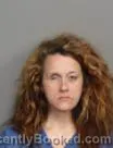 Mugshot of Amber Paige Strickland booked in Laurens County, South Carolina on October 6, 2026