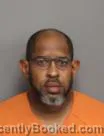 Mugshot of Damian Jermaine Hughes booked in Laurens County, South Carolina on October 13, 2026
