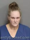 Mugshot of Denisa Michelle Saulen booked in Laurens County, South Carolina on September 25, 2026