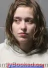 Mugshot of Michaelia Lee Hereid booked in Clinton County, Iowa on October 18, 2026