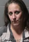 Mugshot of Mindi Sue Maxwell booked in Clinton County, Iowa on October 6, 2026