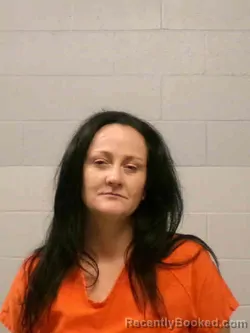 Mugshot of Amber Delores Randol booked in Crawford County, Iowa on October 24, 2026