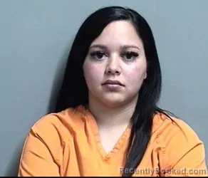 Mugshot of ALAYNA KAY THOMAS booked in Dallas County, Iowa on April 30, 2026