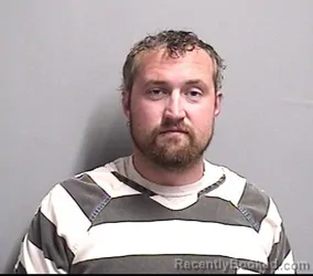 Mugshot of BRYCE JOHN OBRECHT booked in Dallas County, Iowa on May 14, 2026