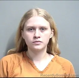 Mugshot of NEVAEH ROSE REIMERS booked in Dallas County, Iowa on July 2, 2026