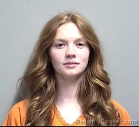 Mugshot of TEGHAN MAREE TRIMBLE booked in Dallas County, Iowa on July 5, 2026