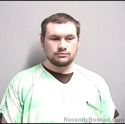 Mugshot of CALEB FORREST COLBY-SEHMAN booked in Dallas County, Iowa on July 9, 2026