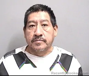 Mugshot of Jose Moises Castillo booked in Dallas County, Iowa on August 14, 2026