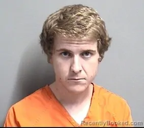 Mugshot of Aaron Stuart Gosch booked in Dallas County, Iowa on August 14, 2026