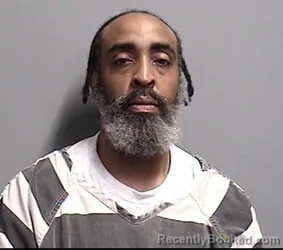 Mugshot of Dwayne Keith Harrington booked in Dallas County, Iowa on August 14, 2026