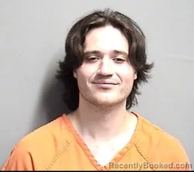 Mugshot of Harrison Conrad Sanchez booked in Dallas County, Iowa on August 19, 2026