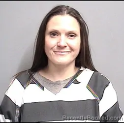 Mugshot of Leah Nicole Grentzer booked in Dallas County, Iowa on August 20, 2026