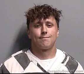 Mugshot of Aaron John Irving booked in Dallas County, Iowa on August 21, 2026