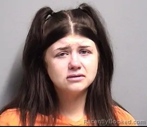 Mugshot of Chloe Sue Ruedy booked in Dallas County, Iowa on August 22, 2026