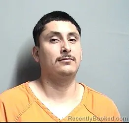 Mugshot of Osbaldo Leon Venegas booked in Dallas County, Iowa on August 24, 2026