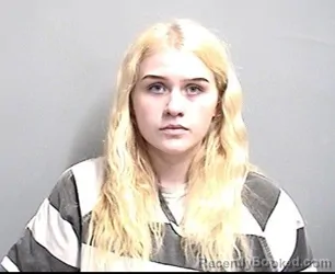 Mugshot of Nevaeh Rose Reimers booked in Dallas County, Iowa on October 2, 2026