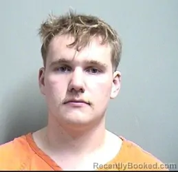 Mugshot of Evan Aiden Rossman booked in Dallas County, Iowa on October 3, 2026