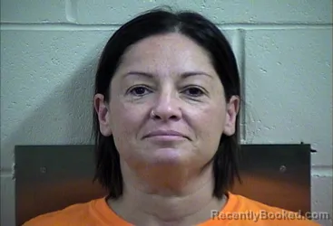 Mugshot of JAMIE ANN JOHNSON booked in Decatur County, Iowa on May 11, 2026